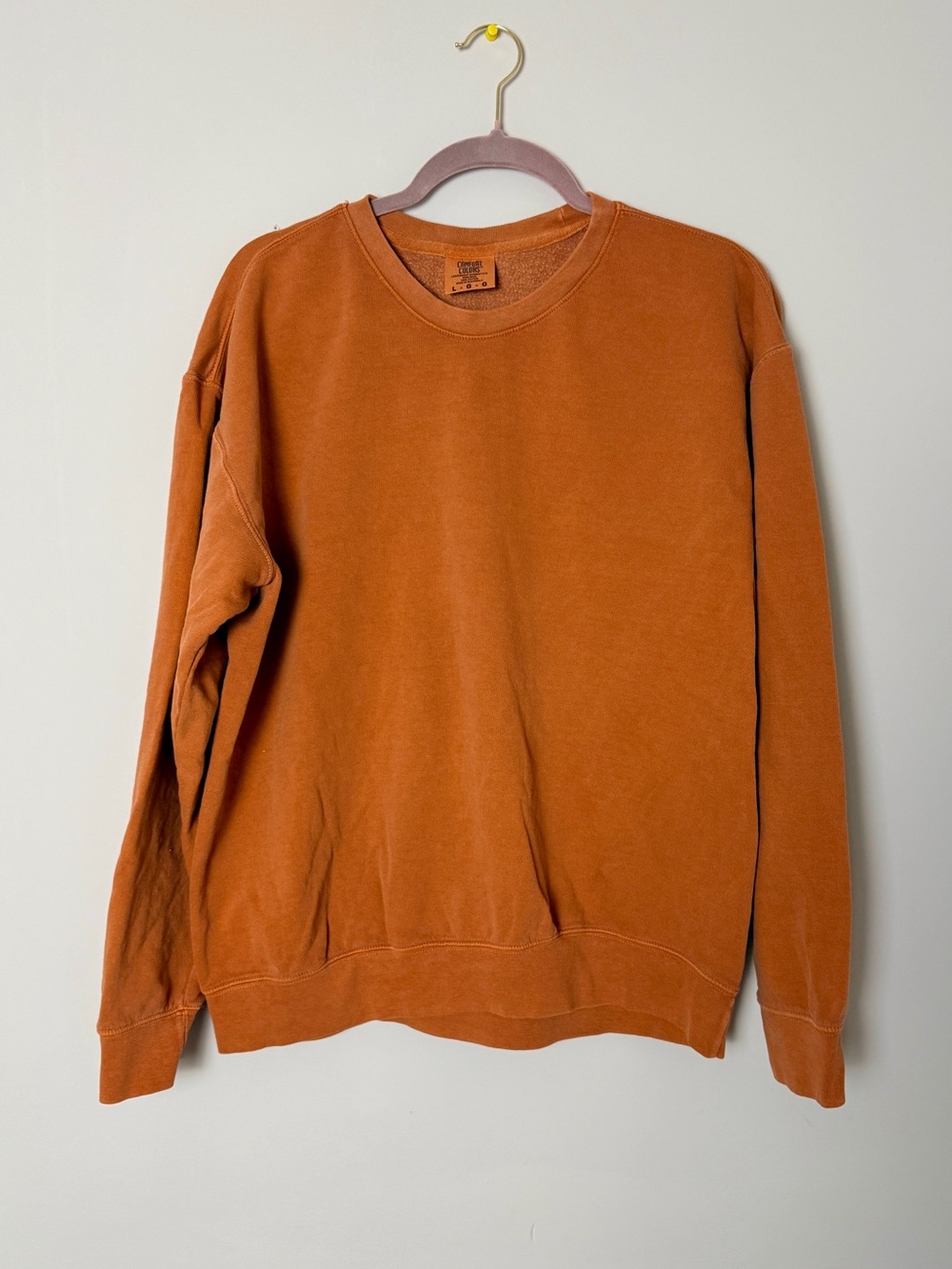 Comfort Colors Crewneck Sweatshirt - Yam